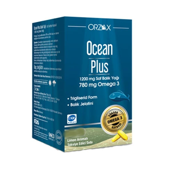 Ocean Plus 1200 MG 30 Kapsül ürün görseli 1