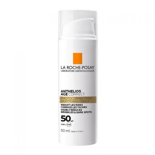 La Roche Posay Anthelios Age Correct SPF 50 Kırışıklık Karşıtı Krem 50 ml ürün görseli 1