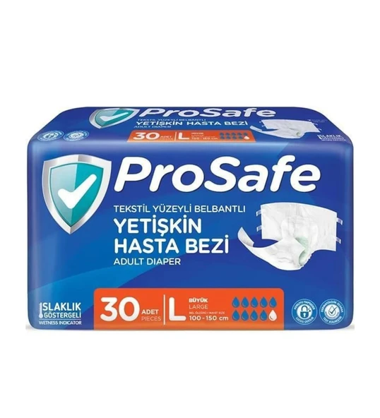 Prosafe Hasta Bezi Belbantlı Large 30 Adet ürün görseli 1