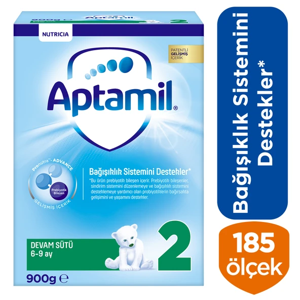 Aptamil 2 Devam Sütü 900 g 6-9 Ay ürün görseli 1