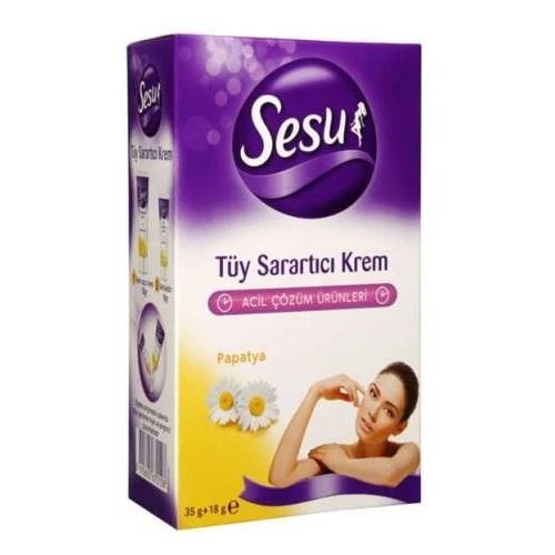 Sesu Tüy Sarartıcı Krem (Küçük Boy) ürün görseli 1