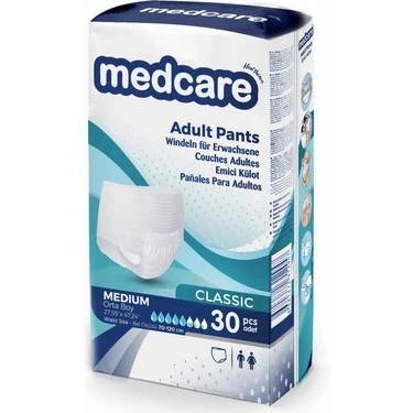 Medcare Emici Külot Medium 30'lu ürün görseli 1