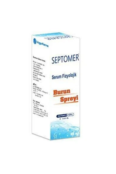 Septomer Serum Fizyolojik Burun Spreyi 25ml ürün görseli 1