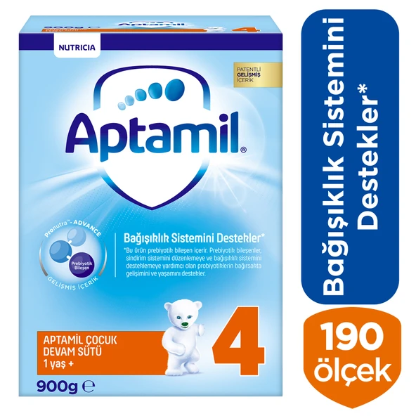 Aptamil 4 Çocuk Devam Sütü 900 g 1 Yaş+ ürün görseli 1