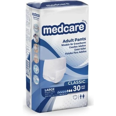 Medcare Emici Külot Large 30'lu ürün görseli 1