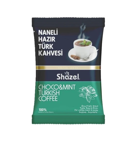 Shazel Naneli Hazır Türk Kahvesi 100 GR ürün görseli 1