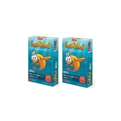 Easy Fish Oil Omega 3 Çiğnenebilir 30 Jel Tablet -  2 Adet ürün görseli 1