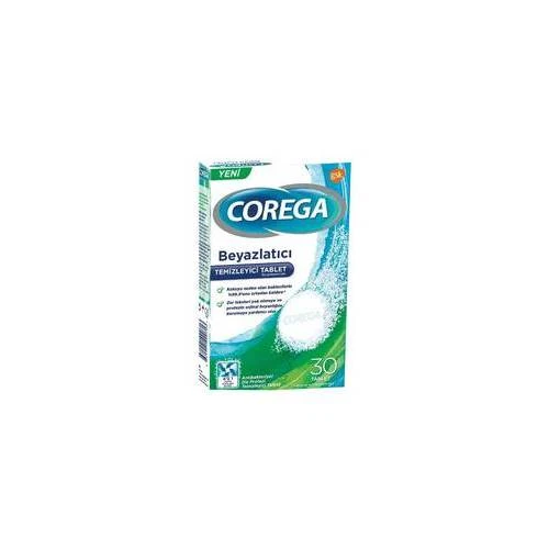 Corega Diş Protezi Beyazlatıcı Temizleyicisi Tablet 30 luk - Tüm Protezler İçin ürün görseli 1