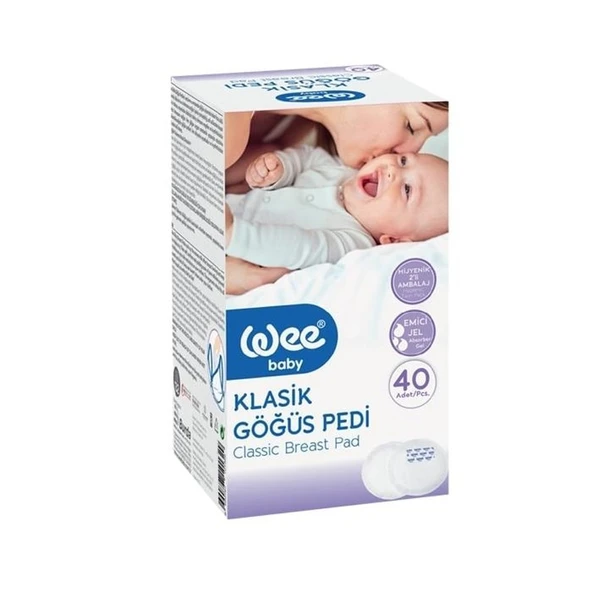 Wee Baby 132 Klasik Göğüs Pedi 40lı ürün görseli 1