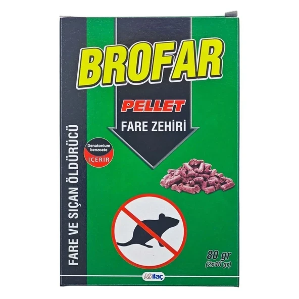 Brofar Pellet Fare Zehiri 80 gr ürün görseli 1