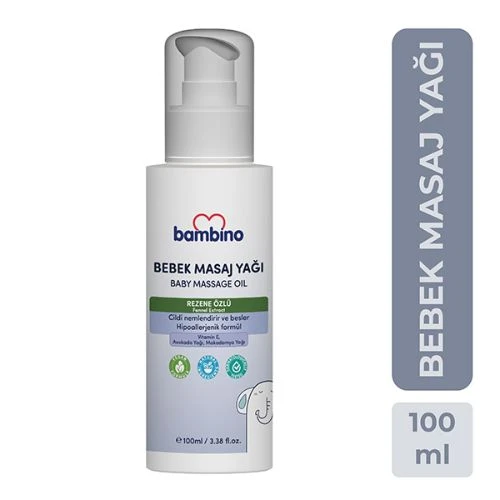 Bambino Rezene Özlü Bebek Masaj Yağı 100ml ürün görseli 1