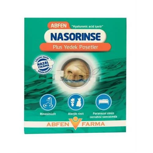 Abfen Nasorinse Plus Yedek Poşetler 50 Adet ürün görseli 1
