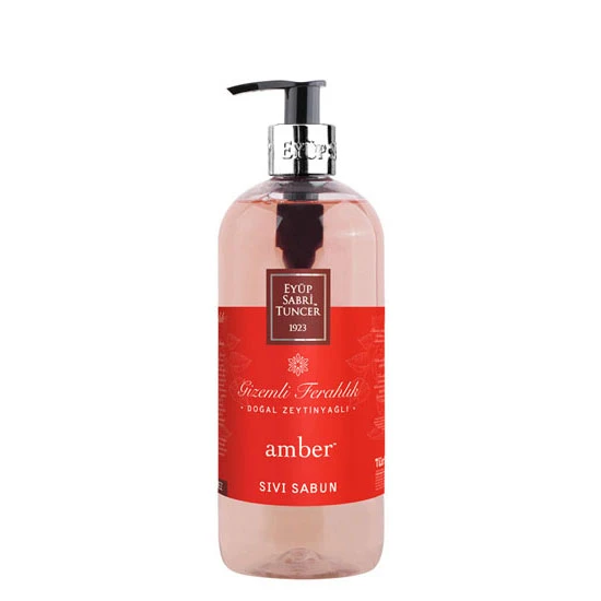 Eyüp Sabri Tuncer Doğal Zeytinyağlı Sıvı Sabun Amber 500 ml ürün görseli 1