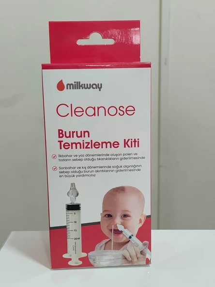 Milkway Cleanose Burun Yıkama Kiti 20 ml Şırınga 2'li ürün görseli 1