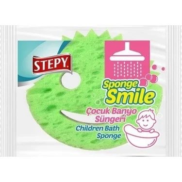Stepy Sponge Smile Çocuk Banyo Süngeri ürün görseli 1