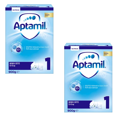 Aptamil 1 Bebek Maması 0-6 Ay 900 Gram 2 Adet ürün görseli 1