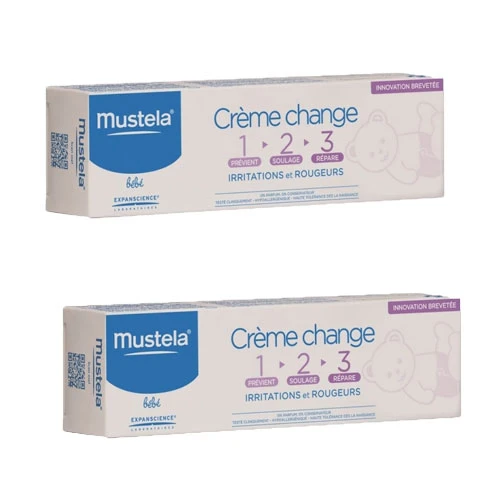 Mustela Vitamin Barrier Cream Tube 100 ml 2 Adet ürün görseli 1