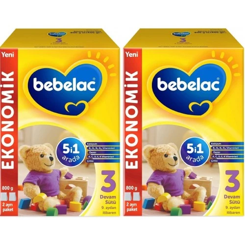 Bebelac 3 Devam Maması 800 Gram-2 adet ürün görseli 1