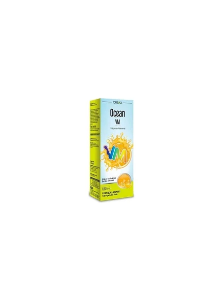 Ocean Vm Portakal Aromalı Şurup 150 ml ürün görseli 1