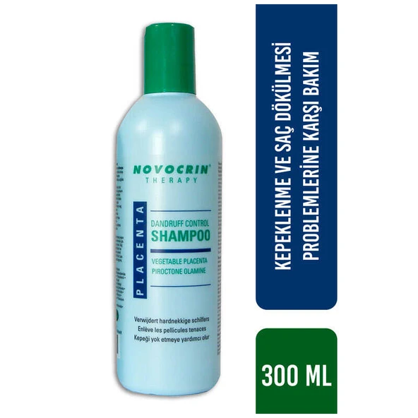 Novocrin Placenta Şampuan 300 ml Kepekli ürün görseli 1
