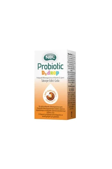 NBL Probiotic D3 Drop 7,5 ml ürün görseli 1