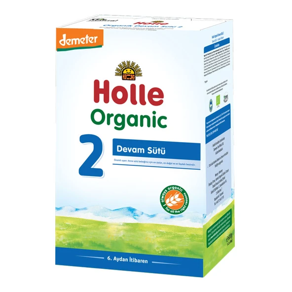 Holle Organik 2 Devam Sütü 600 gr 6-12 Ay - Resim 2