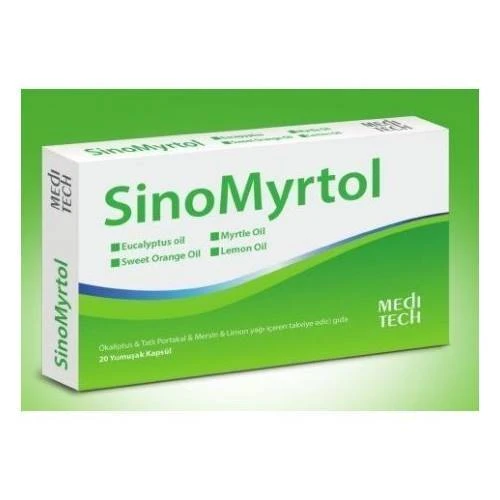 SinoMyrtol 20 Yumuşak Kapsül ürün görseli 1