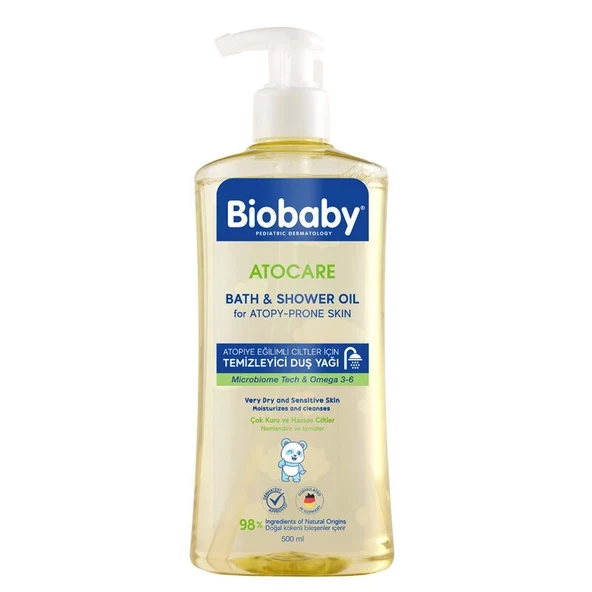 Biobaby Atocare Banyo Yağı 500ML ürün görseli 1