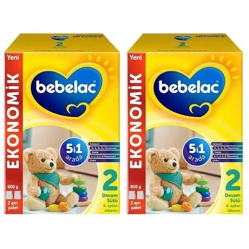 Bebelac 2 Devam Maması 800 Gram-2 adet ürün görseli 1