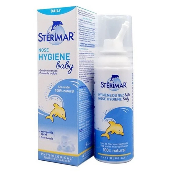 Sterimar Bebek Deniz Suyu Burun Spreyi 100 ml ürün görseli 1