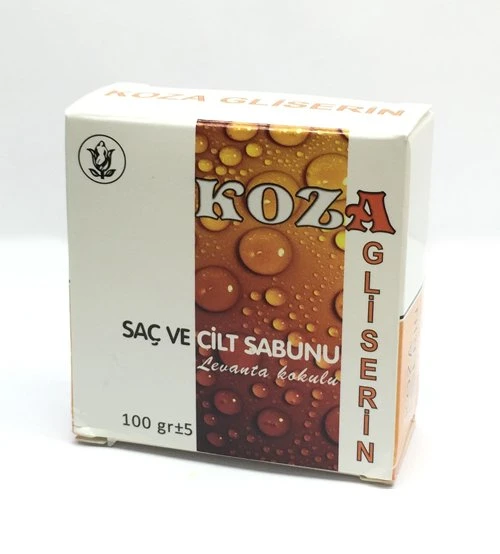 Koza Gliserin Saç Ve Cilt Sabunu Lavanta Kokulu 100 gr ürün görseli 1