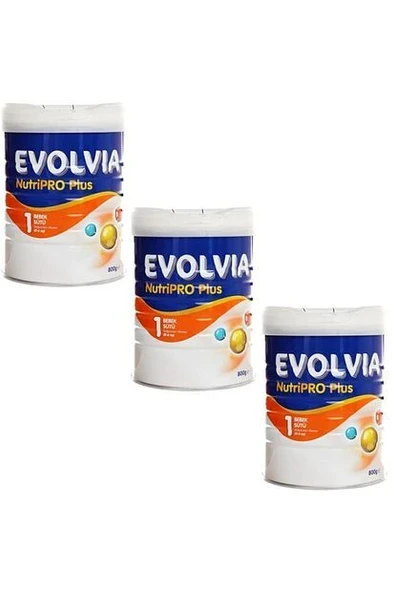 Evolvia NutriPro Plus 1 Devam Sütü 800gr-3 Adet ürün görseli 1