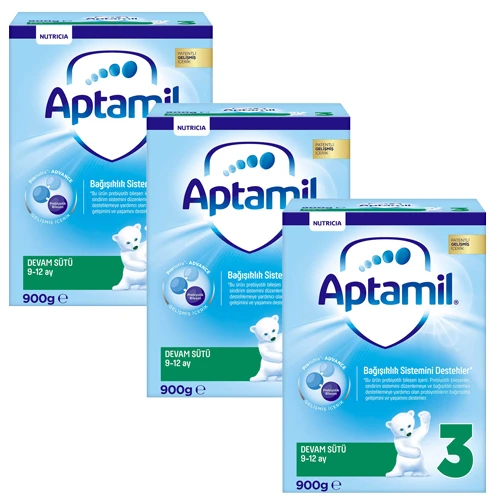 Aptamil 3 Bebek Maması 9-12 Ay 900 Gram 3 Adet ürün görseli 1