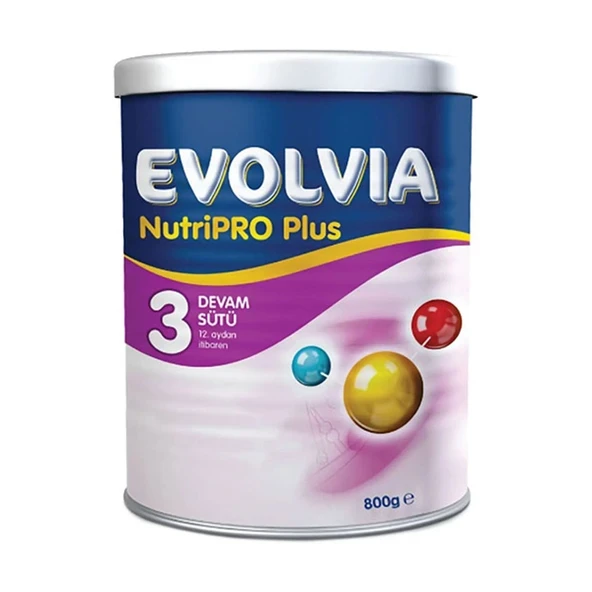 Evolvia Nutripro Plus 3 Devam Sütü 800 gr ürün görseli 1