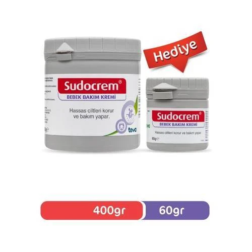 Sudocrem 400 gr + 60 gr Bebek Bakım Kremi ürün görseli 1