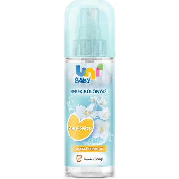 Uni Baby Bebek Kolonyası Nemlendiricili Çiçeksi Ferahlık 150 Ml ürün görseli 1