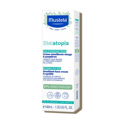 Mustela Stelatopia Emollient Face Cream 40 ml ürün görseli 1