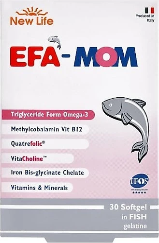 New Life EFA Mom 30 Kapsül ürün görseli 1