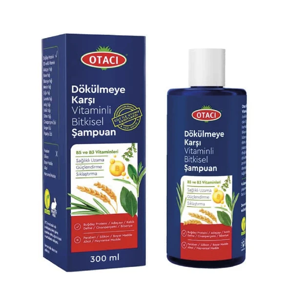 Otacı Dökülmeye Karşı Saç Bakım Şampuanı 300ml ürün görseli 1