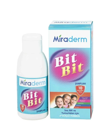 Miraderm Bit Bit Şampuan 100 ml ürün görseli 1