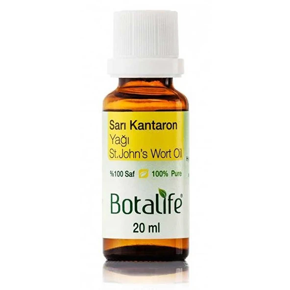 Botalife Saf Sarı Kantaron Yağı 20ml Seyreltilmemiş Meserasyon ürün görseli 1