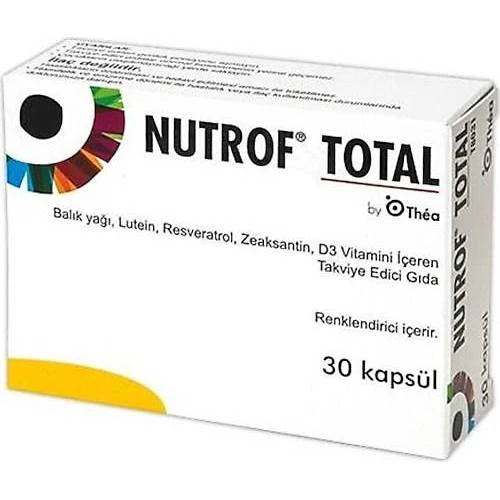 Nutrof Total 30 Kapsül ürün görseli 1