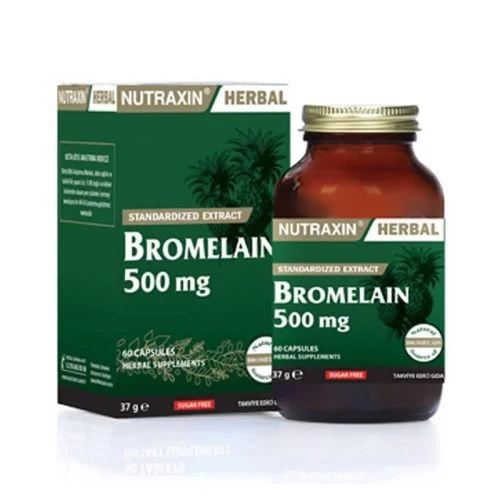 Nutraxin Bromelain 60 Kapsül ürün görseli 1