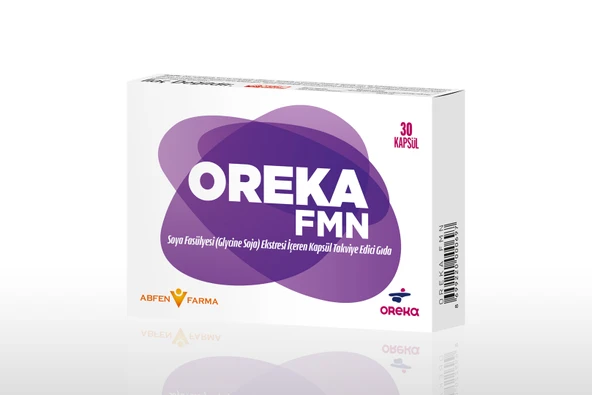 Oreka FMN Soya Fasulyesi Ekstresi İçeren Takviye Edici Gıda 30 Kapsül ürün görseli 1