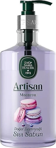 Eyüp Sabri Tuncer Artisan Doğal Zeytinyağlı Sıvı Sabun Macaron 600 ml ürün görseli 1
