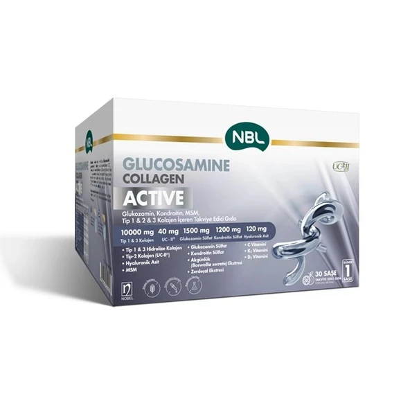 NBL Glucosamine Collagen Active 30 Saşe ürün görseli 1