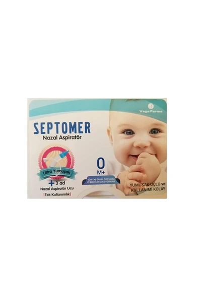 Septomer Nazal Aspiratör + 3 Yedek uç ürün görseli 1