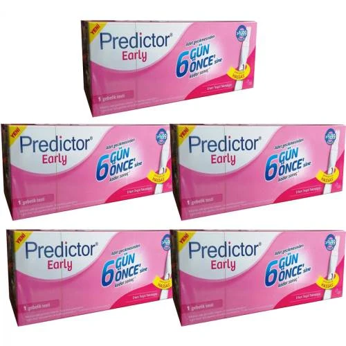 Predictor Erken Gebelik Testi 5 Adet ürün görseli 1