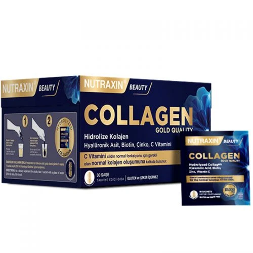 Nutraxin Collagen Gold Quauty Takviye Edici Gıda 30 Saşe ürün görseli 1