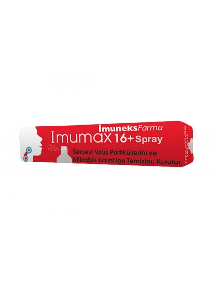 İmuneks Imumax 16+ Boğaz Spreyi 30 ml ürün görseli 1